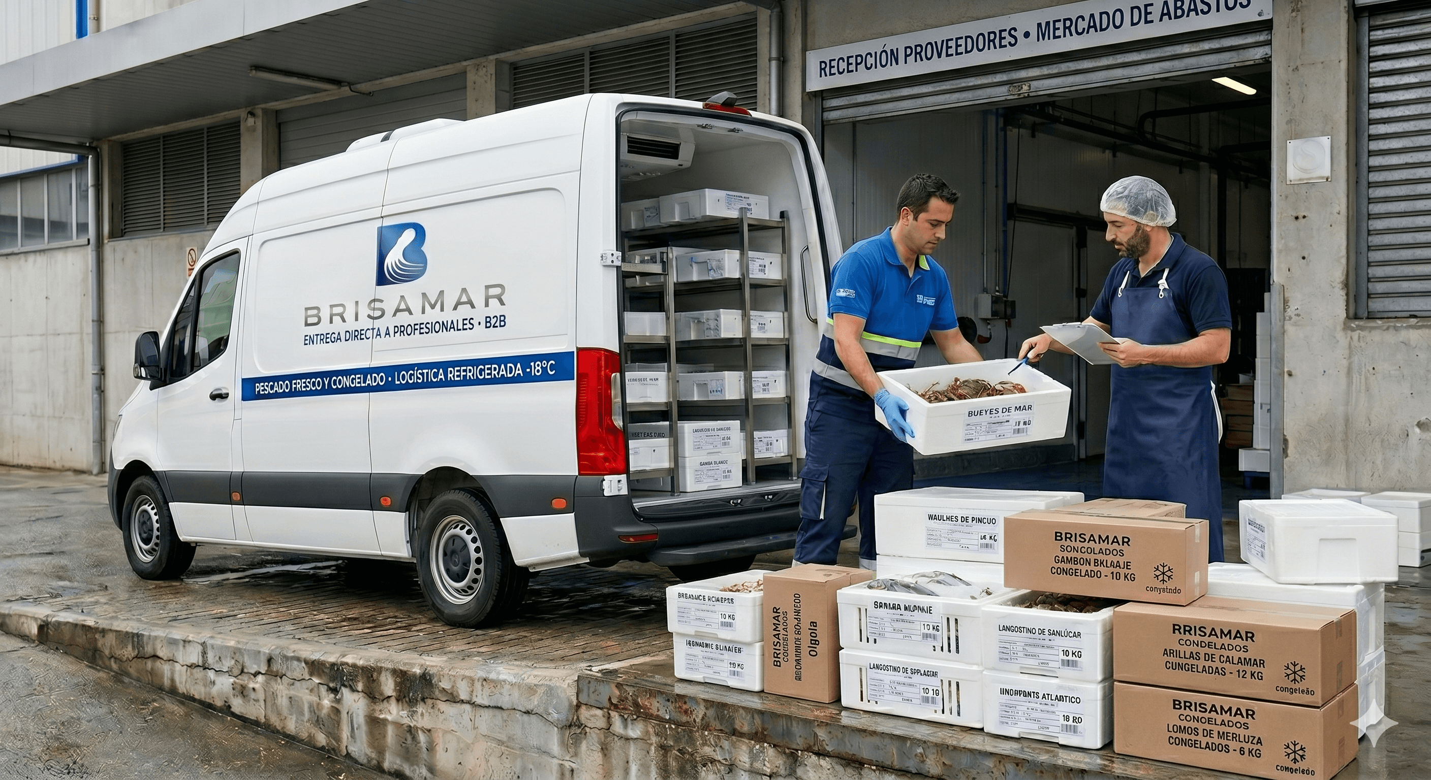 Operativa de reparto y entrega directa de producto para clientes profesionales